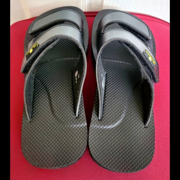 THE HEALINGSOLE WOMENS BLACK ORTHOPEDIC SANDAL (Size 8) - Picture 3 of 5